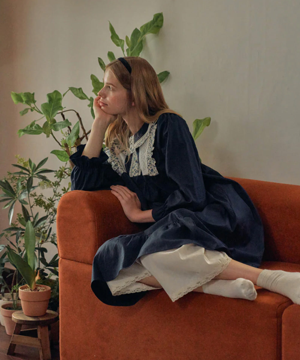 [ULLALA] Como Long Sleeve Nightdress