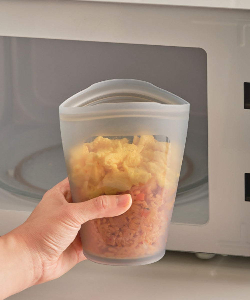 [SILIPOT] Cupfit Zipper Bag 490ml (M)