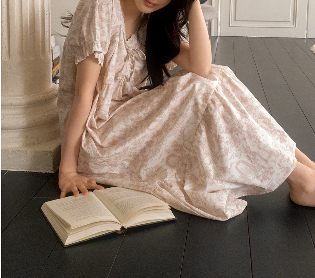 [JUUNEEDU] Arte Couple PJ Set - Pink