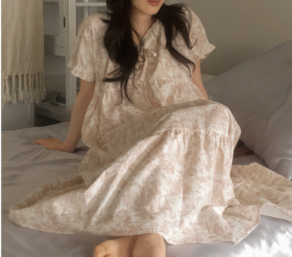 [JUUNEEDU] Arte Couple PJ Set - Pink