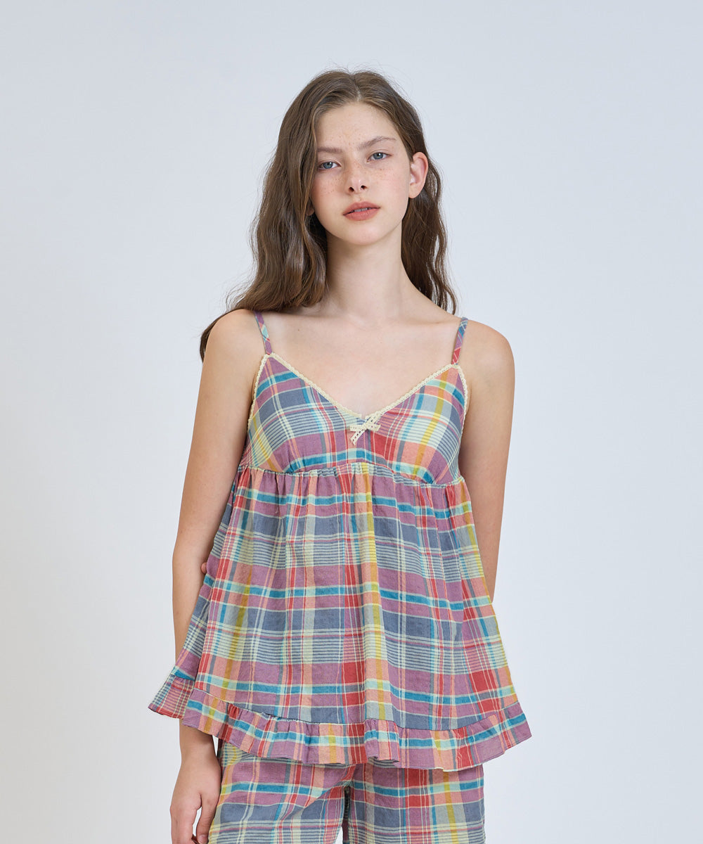 [ULLALA]  Venti Sleeveless PJ Set