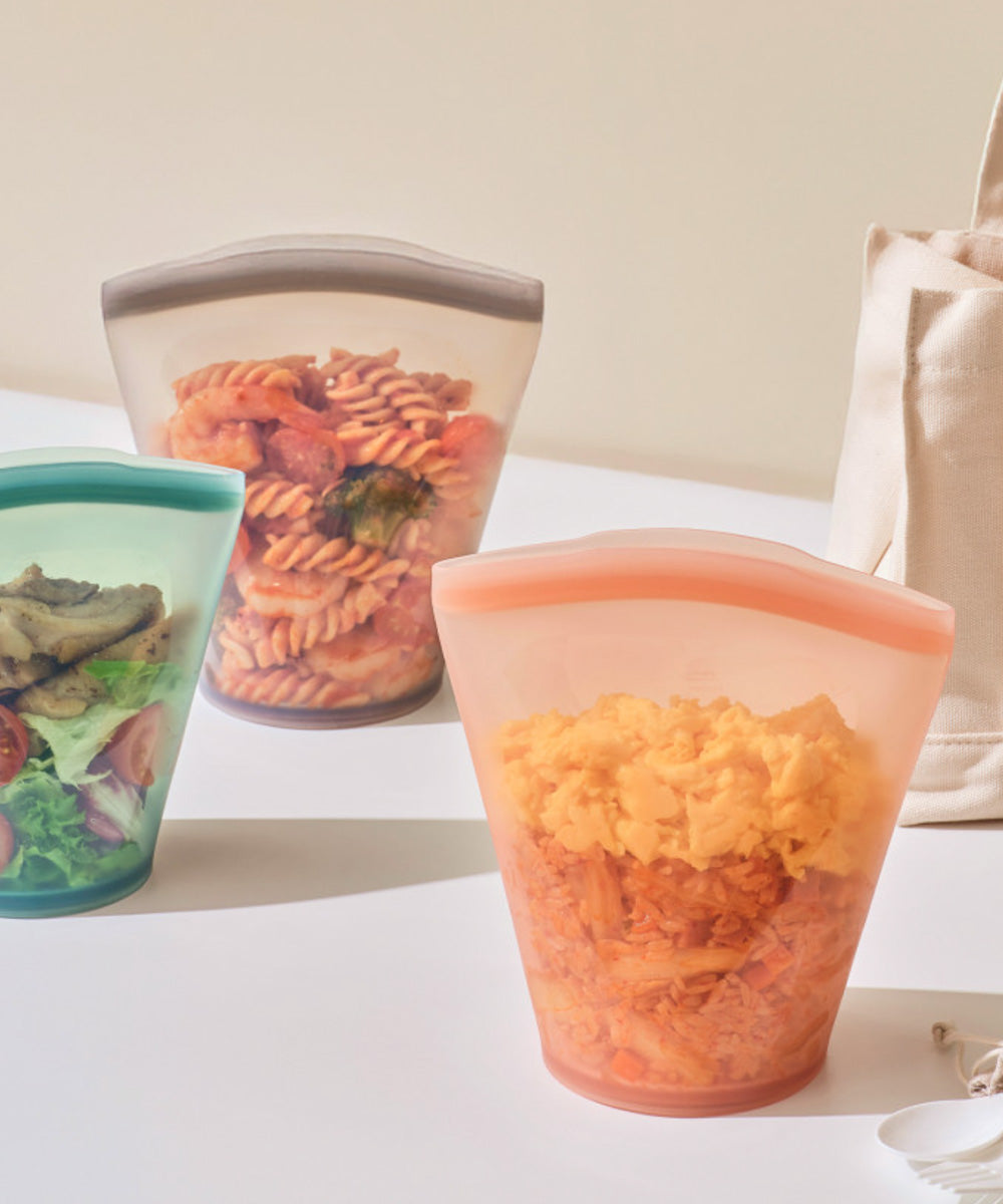 [SILIPOT] Cupfit Zipper Bag 490ml (M)