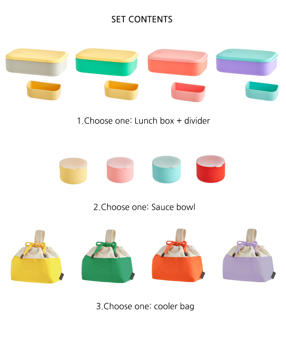 [SILIPOT] Lunch Box Set