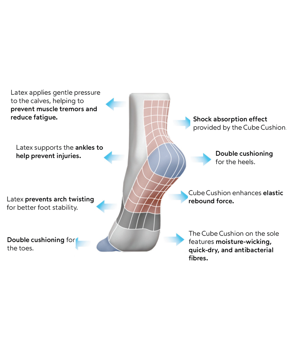 [ADDNINE] 03. STATER COMPRESSION SOCKS - CALF SOCKS