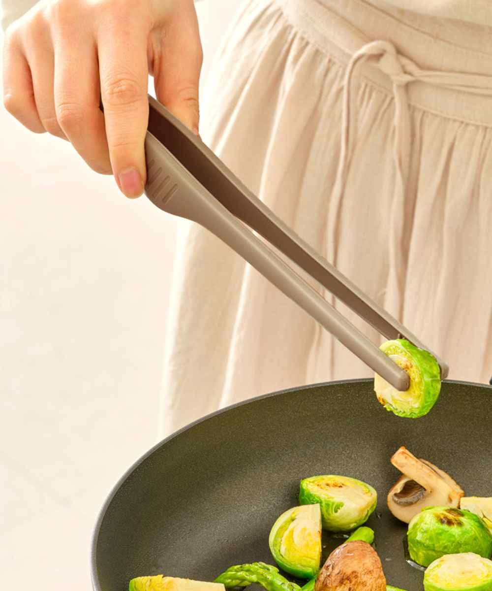 [SILIPOT] Large Silicone Tweezer Tongs